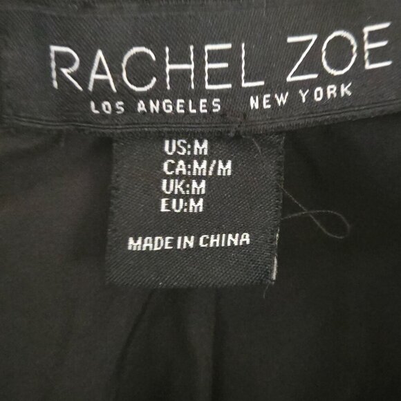 Rachel Zoe Black Boucle Cropped Jacket Size M - Picture 6 of 7